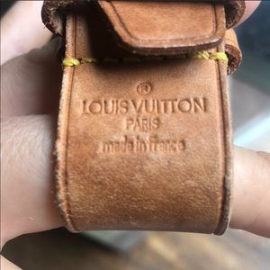 Authentic Louis Vuitton Poignet Fastner Strap